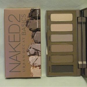 Urban Decay 'Naked2' Basics Eye Shadow Palette NIB 6 Shades Authentic